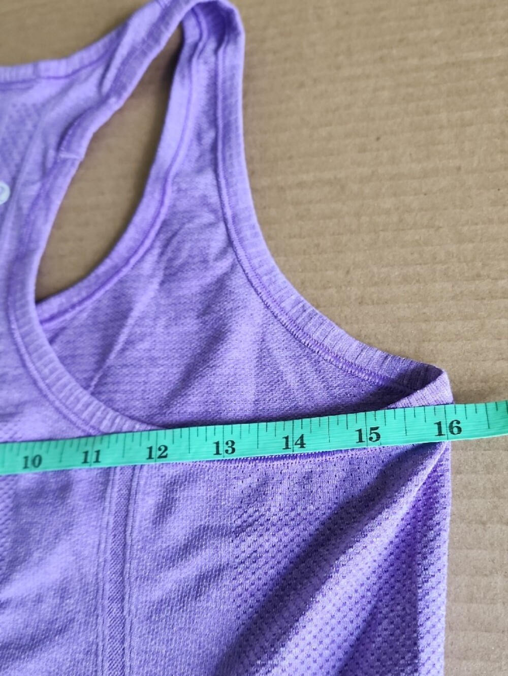 Lululemon Swiftly Tech RacerbackHeathered Power Purple - Picture 10 of 10